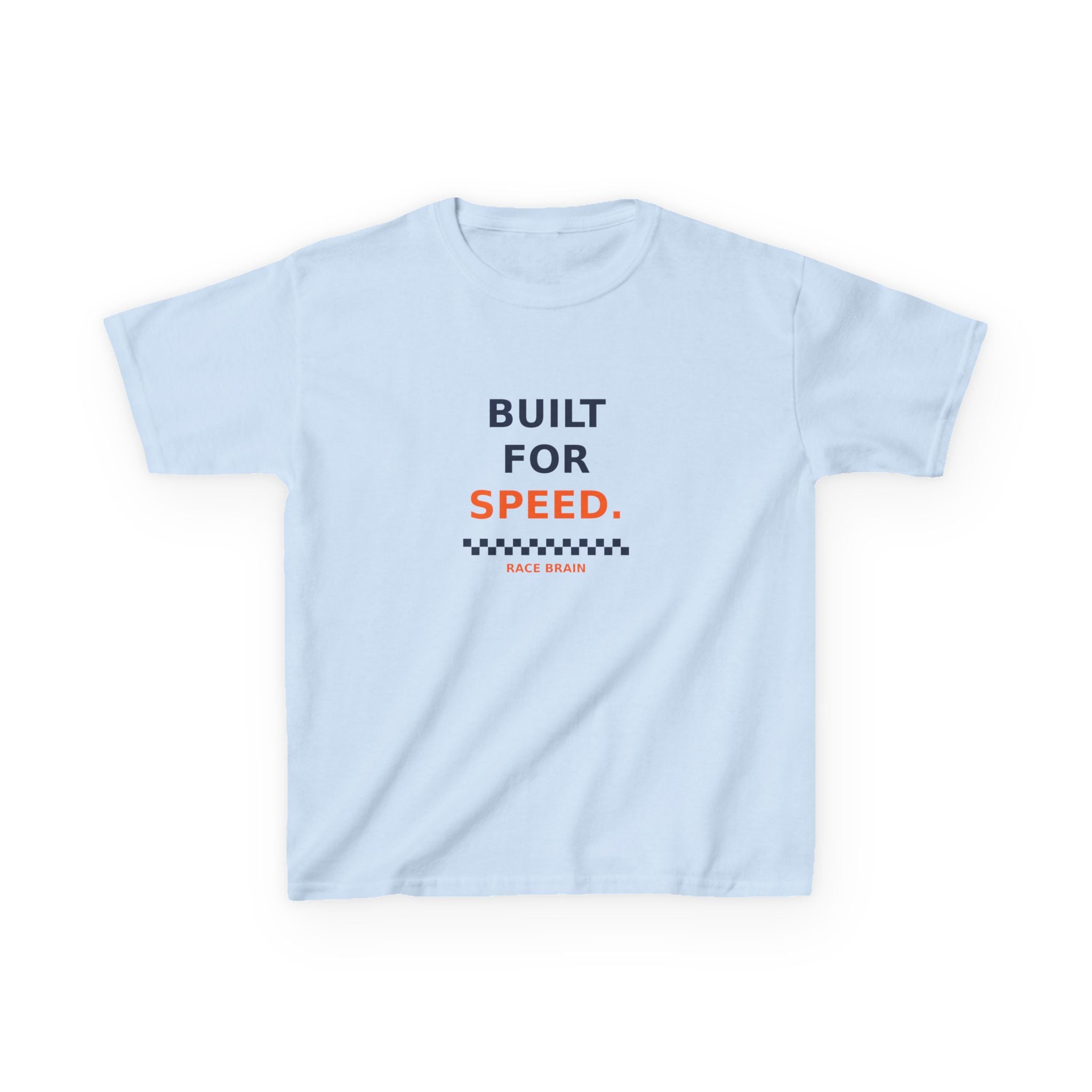 Built for Speed Kids Tee — Race Brain