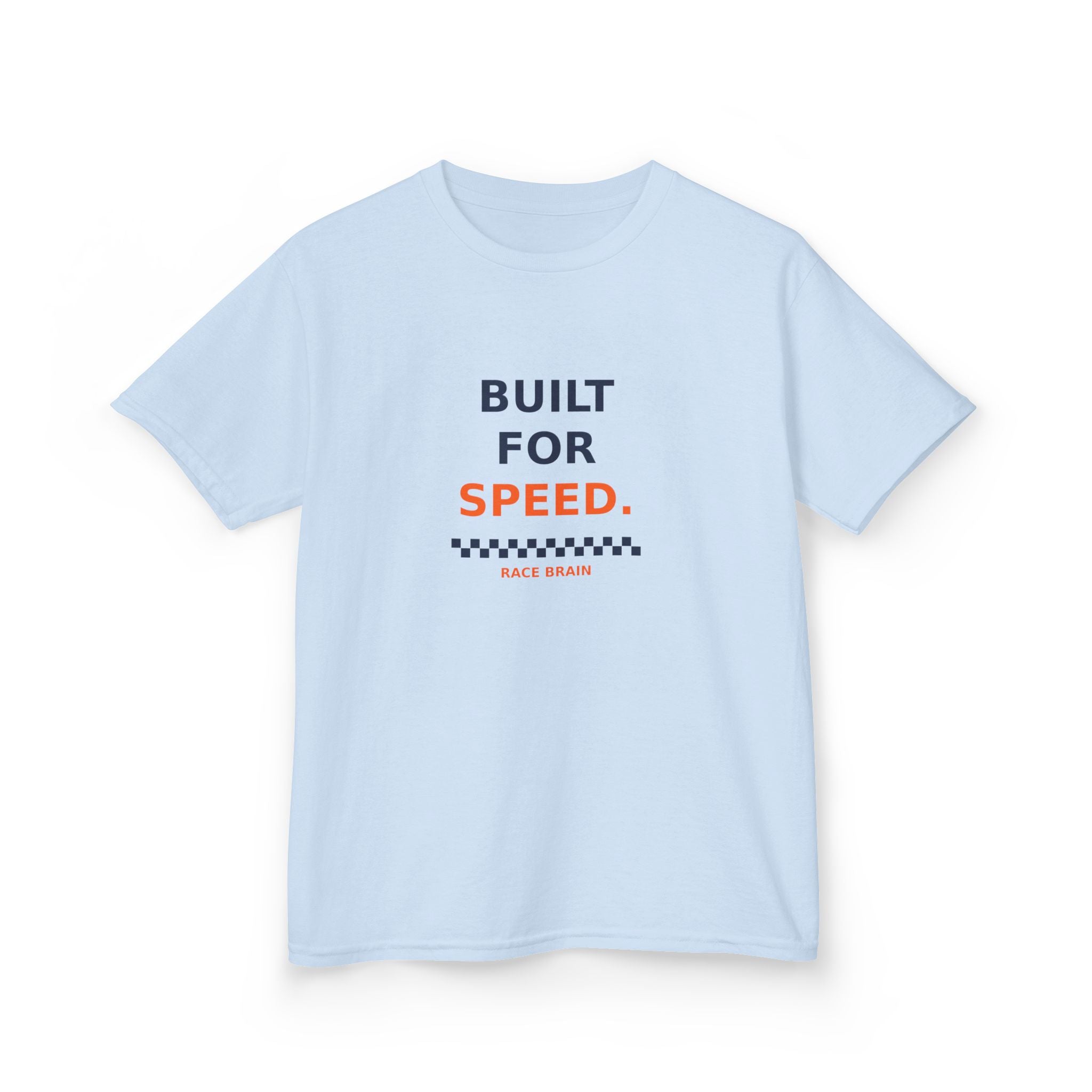 Built for Speed Kids Tee — Race Brain