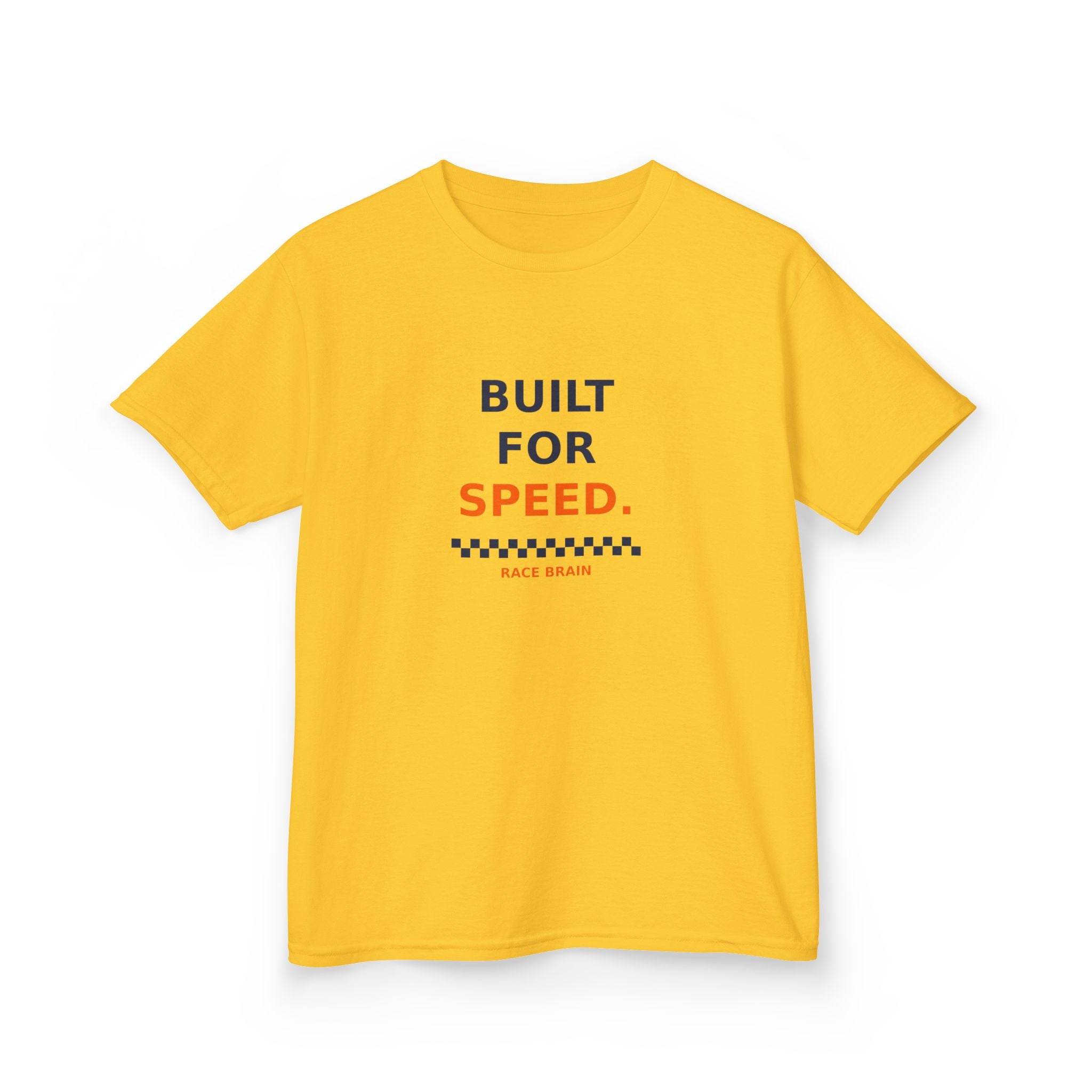Built for Speed Kids Tee — Race Brain