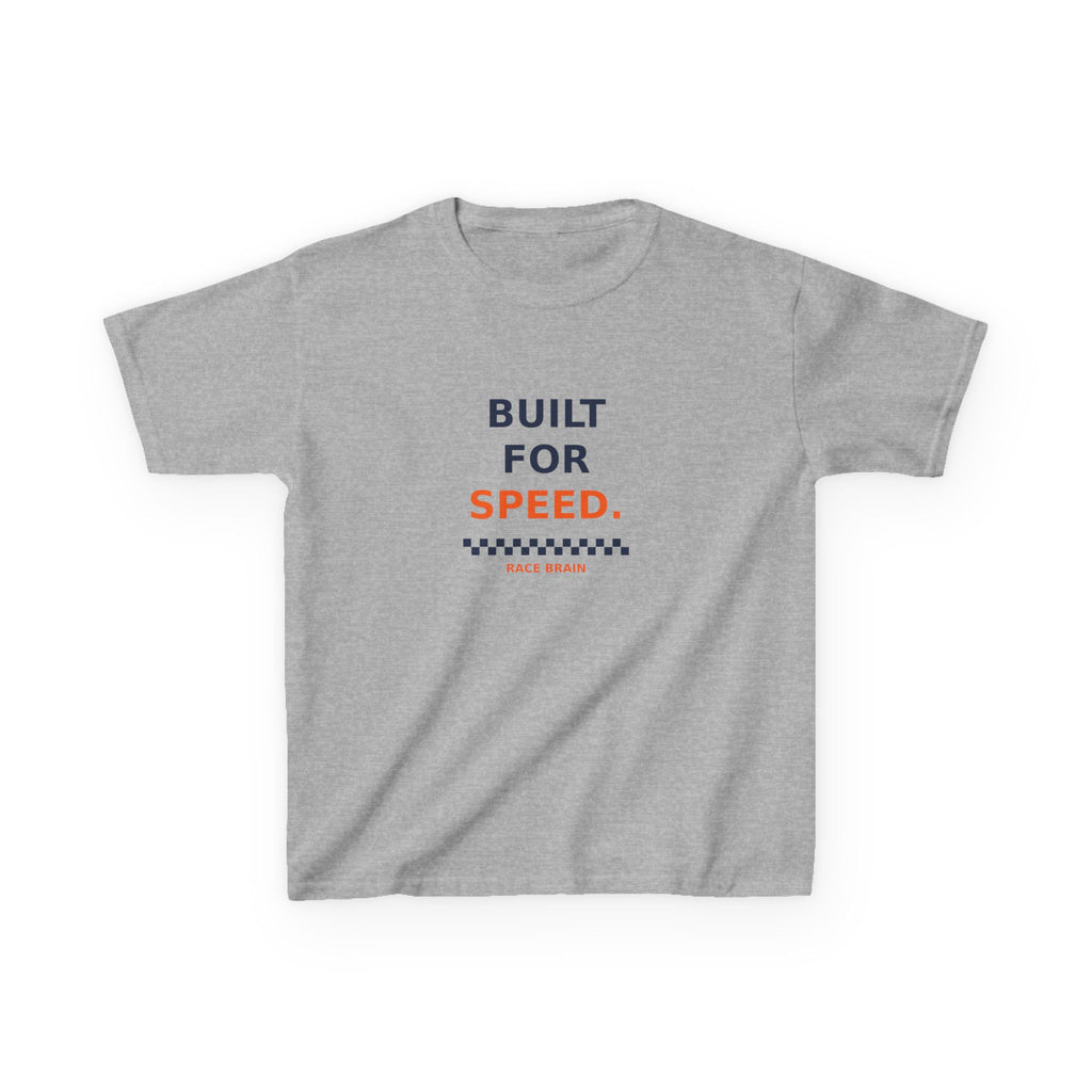 Built for Speed Kids Tee — Race Brain
