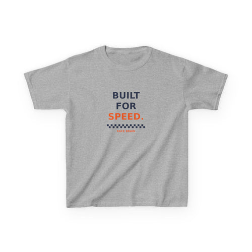 Built for Speed Kids Tee — Race Brain