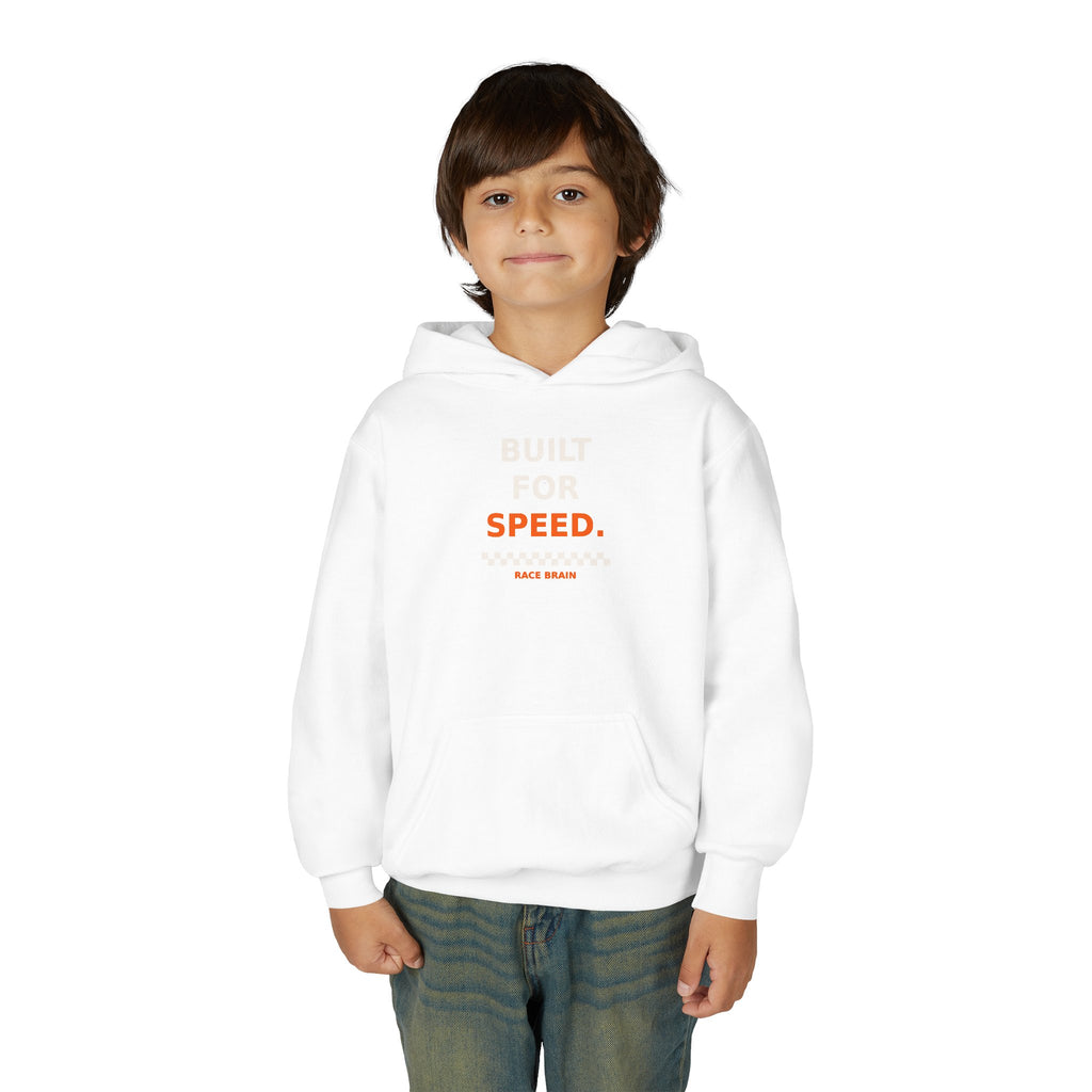 Built for Speed Kids Hoodie — Race Brain