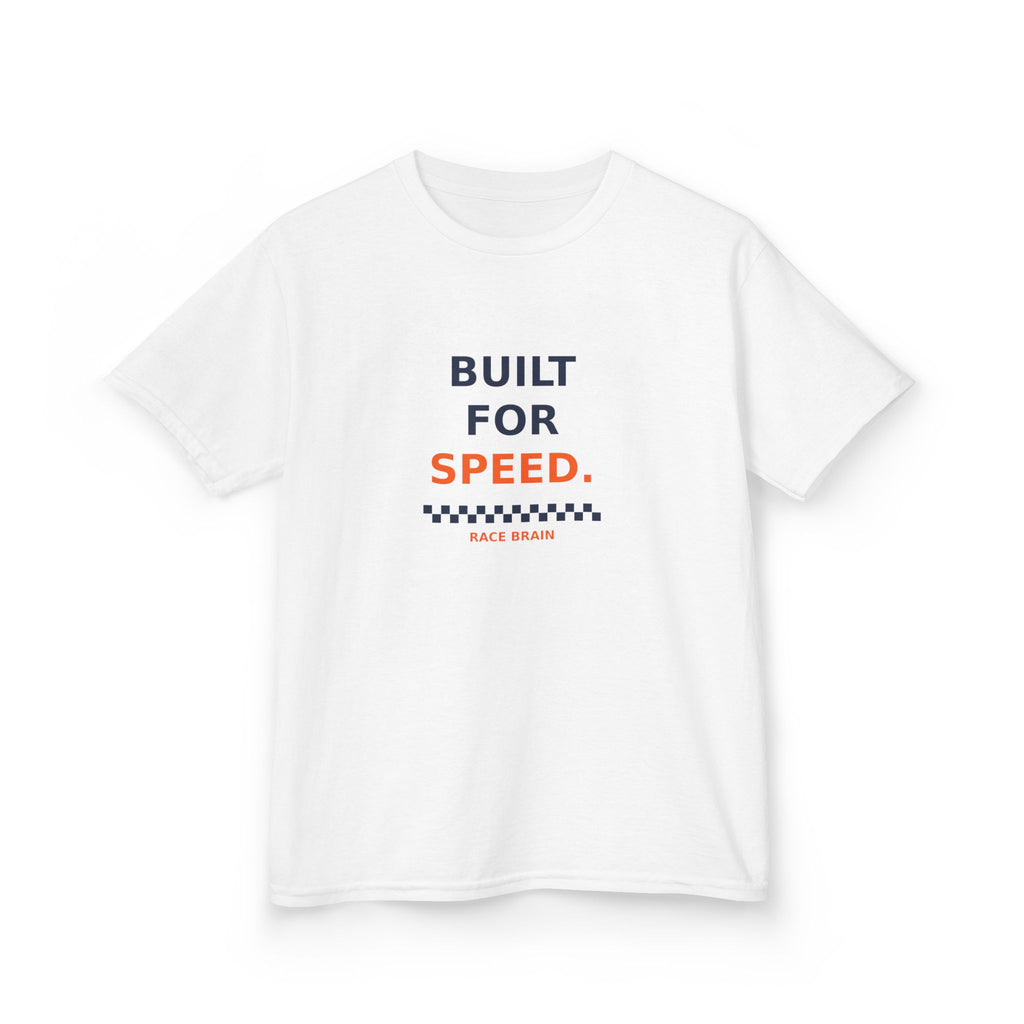 Built for Speed Kids Tee — Race Brain
