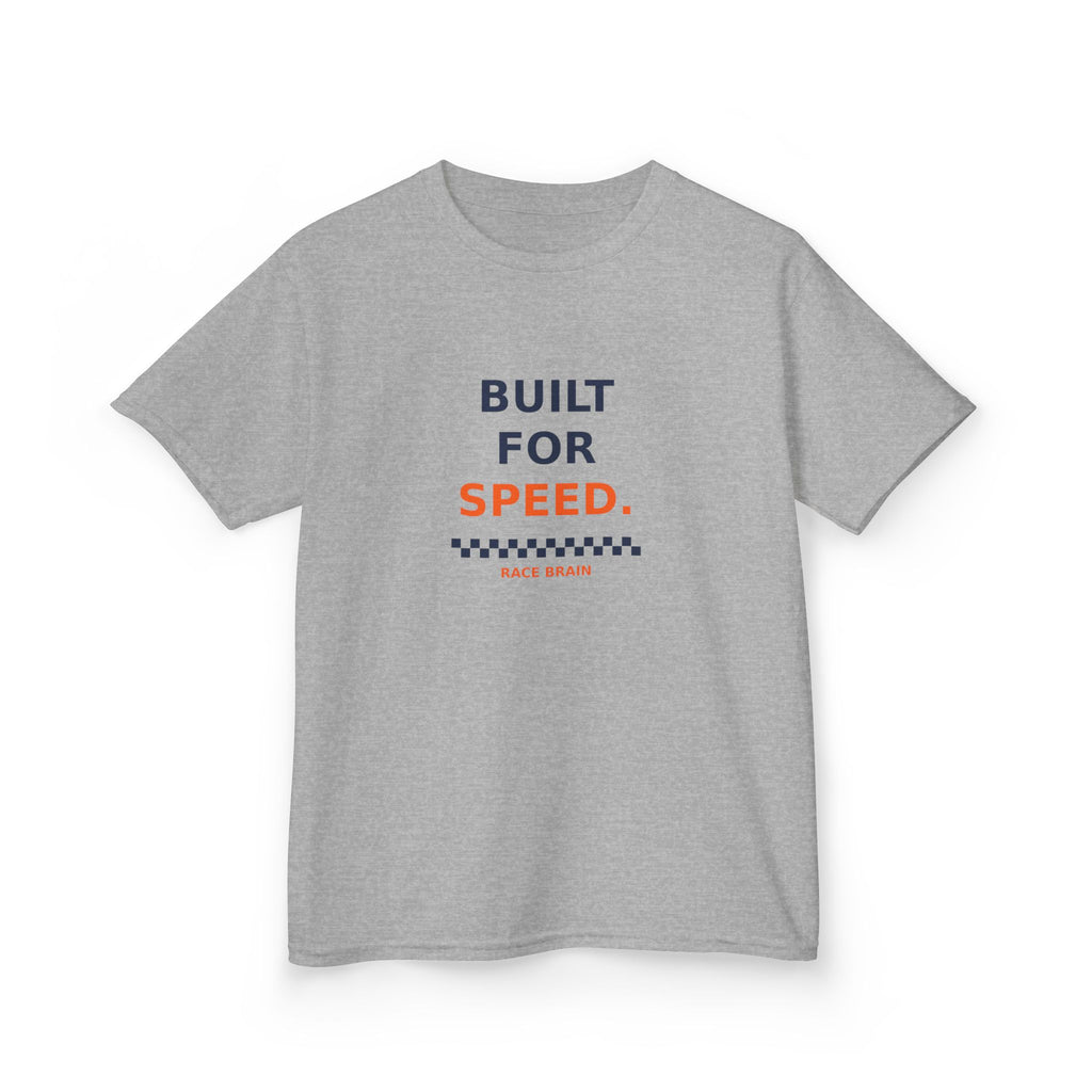 Built for Speed Kids Tee — Race Brain