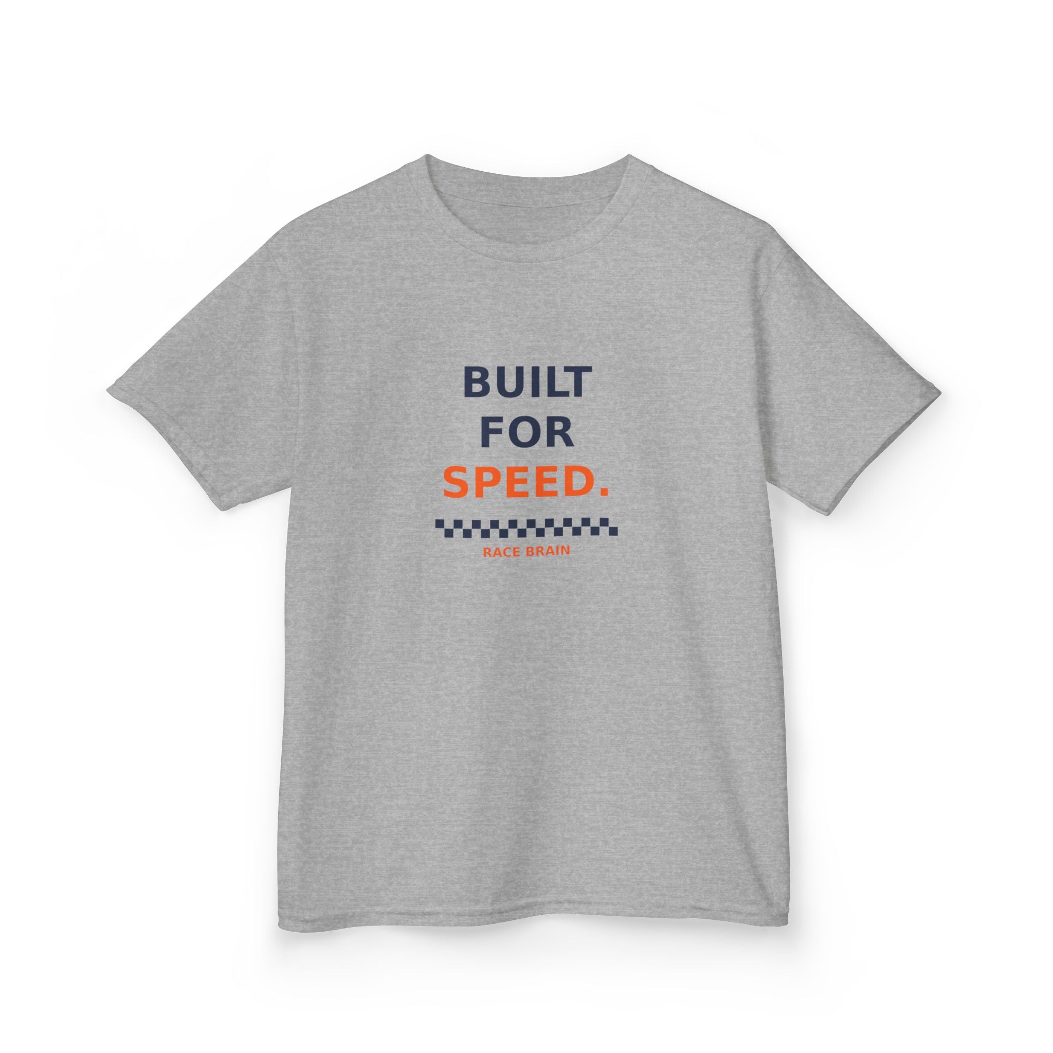 Built for Speed Kids Tee — Race Brain