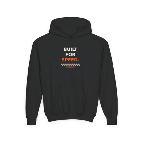 Built for Speed Kids Hoodie — Race Brain